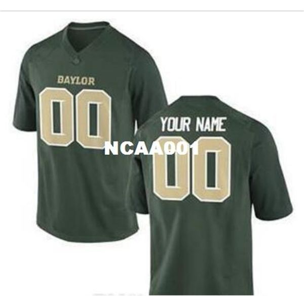 

custom 001s,youth,women,toddler, baylor bear personalized any name and number any size stitched college jersey, Black