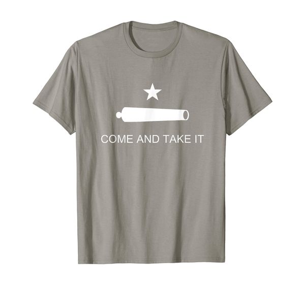 

come and take it battle of gonzales texas t-shirt, White;black