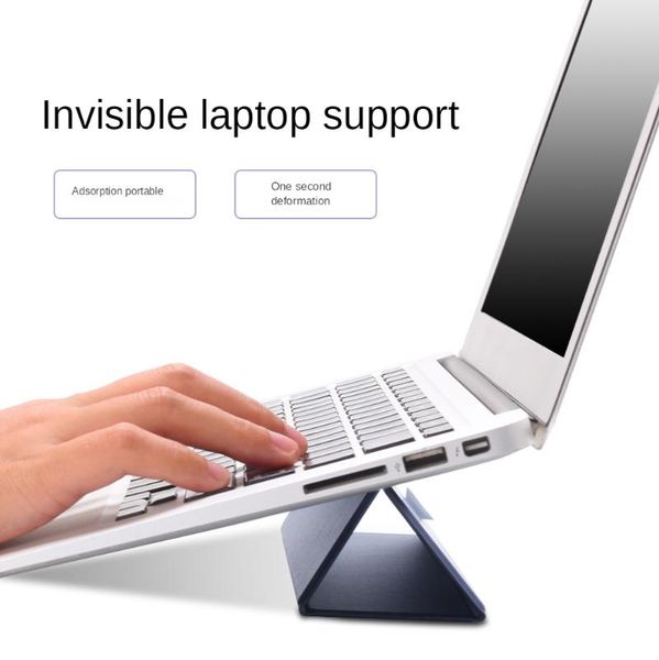 

portable lapstand, mini-slim invisible lapstand, office heat dissipation