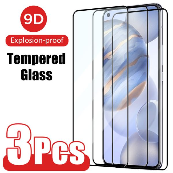 

lx brand 3pcs full screen glass coverage for honor 10 20 30 lite 20 pro 20e x10 5g protective glass for honor 9x 8x 7x 9a 8a 9c 8c glas