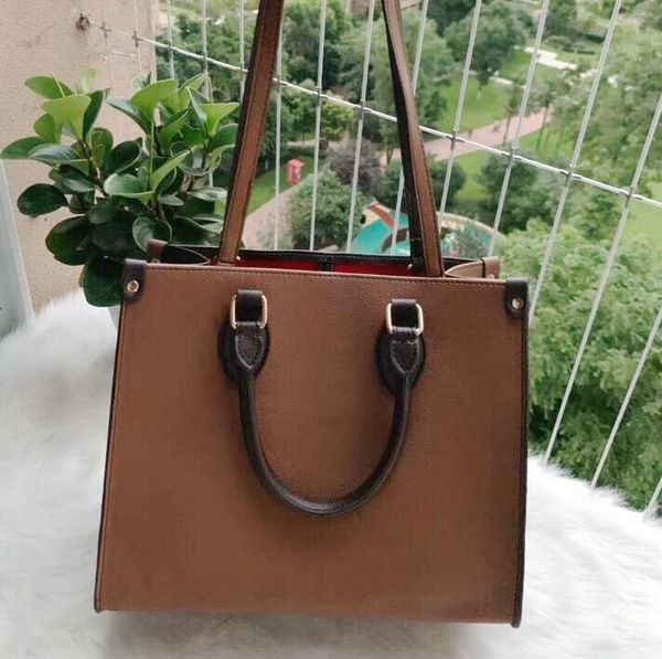 

women shoulder handbags m45320 ladies tote shopping bags tote handbag fashion onthego classic letter purse