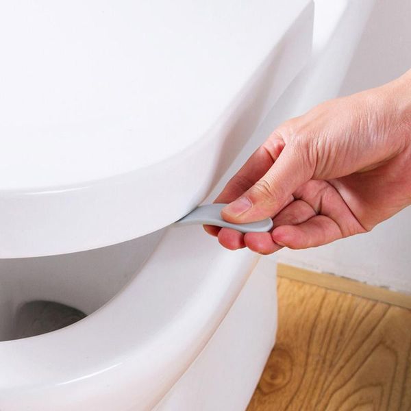 

wall stickers household simple toilet lid lifter creative seat cover portable handle lids sanitary not dirty hands bathroom supplies