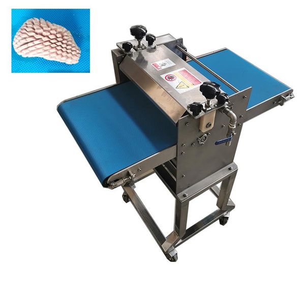 

meat grinders squid flower shape cutter machine, cutting gizzard machine