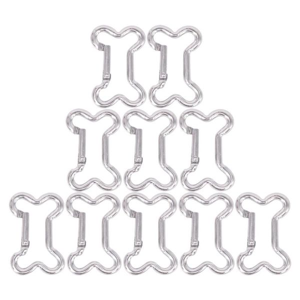 

cords, slings and webbing 20pcs special-shaped buckles safety small pendants aluminum alloy carabiners