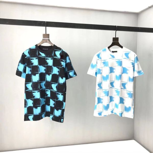 

2021ss spring and summer new high grade cotton printing short sleeve round neck panel t-shirt size: m-l-xl-xxl-xxxl color: black white bcc