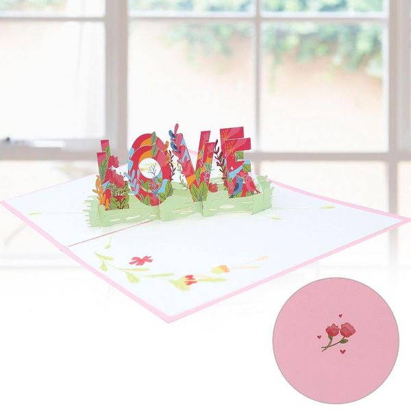 

greeting cards 2021 3d love letter diy handmade card for valentine day anniversary gift environmental friendly birthday