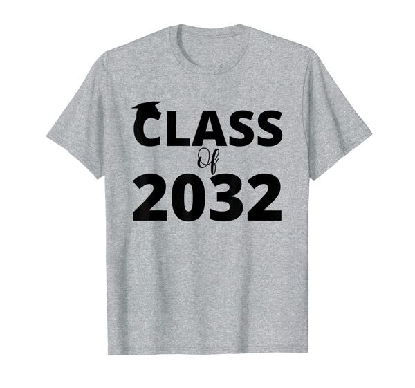 

class of 2032 grow with me shirt boys girls kindergarten t-shirt, White;black