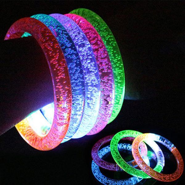 

multifunctional colorful 3led acrylic light bracelet light bar concert christmas day prop atmosphere children's toy