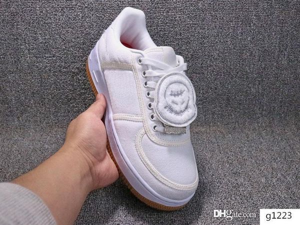 

ts forces scotts shoes man women white skateboard 3m reflect sneakers size 5.5-11