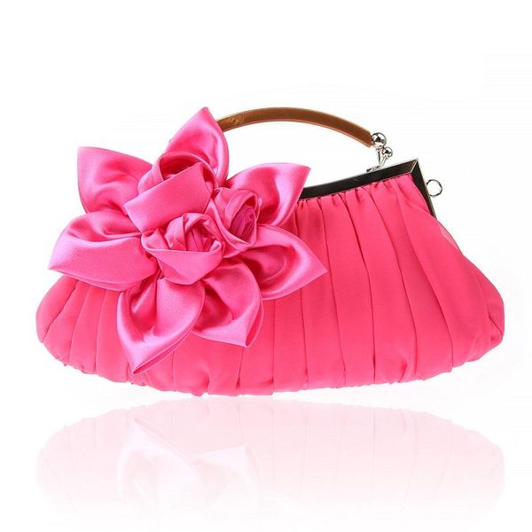 

evening bags 2021 cute flower bag clutch bridal multicolor chain shoulder small party handbag