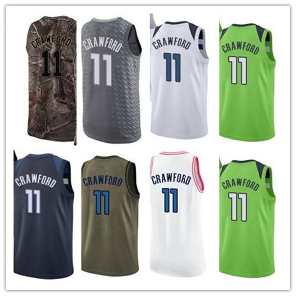 

custom timberwolve leave name number 11 jamal crawford white black green brown basketball jersey men women youth jerseys, Black;red