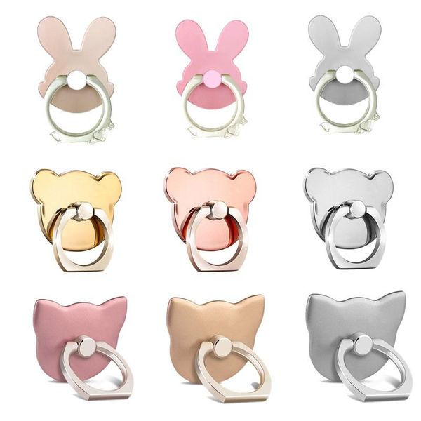 

cell phone mounts & holders ring bracket back suction finger support holder kickstand for cellphone