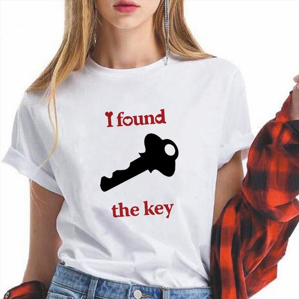

y2k style couples i found mens t shirts the key letter printed personalized design lovers trendy korean, White;black