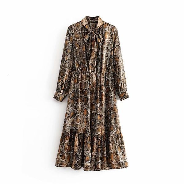 

2021 new women's spring large size serpentine print cotton linen sleeve tunic beach long casual es ladies 1nyb, Black;gray