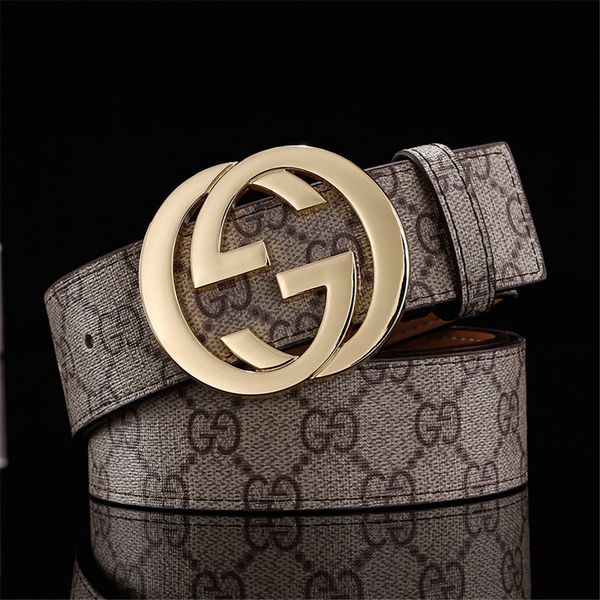 

fashion womens men designers belts leather black bronze buckle classic casual pearl belt width with box, Black;brown