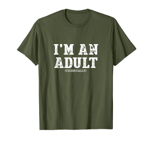 

i'm an technically t-shirt, White;black