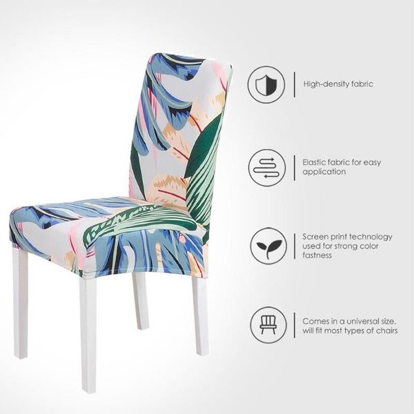 

chair covers dinning cover stretch 2021 elastic seat slipcovers for kitchen wedding banquet el funda silla