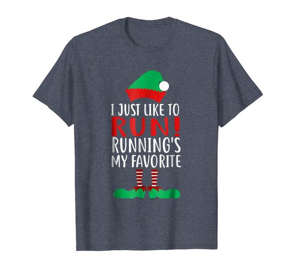 

ELF T-Shirt I Just Like To Run Running' My Favorite, Mainly pictures