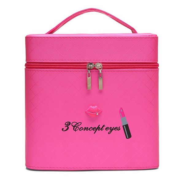 

cosmetic bags & cases arrival professional makeup bag women case leather female korean make up box large capacity travel