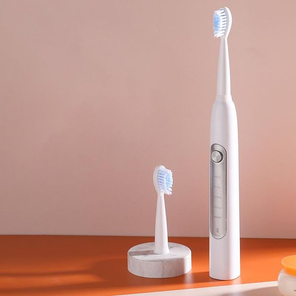 

smart electric toothbrush 2021 est sonic vibration charging soft hair whitening for adults kids