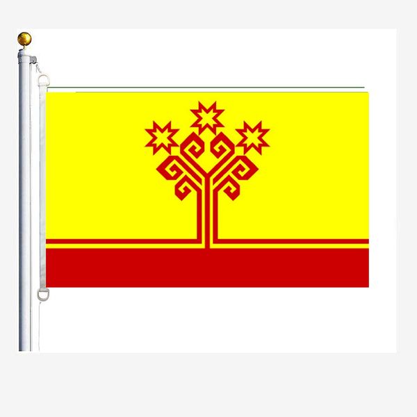

chuvashia flags 90 x 150 cm, 100 % polyester, digitaldruck