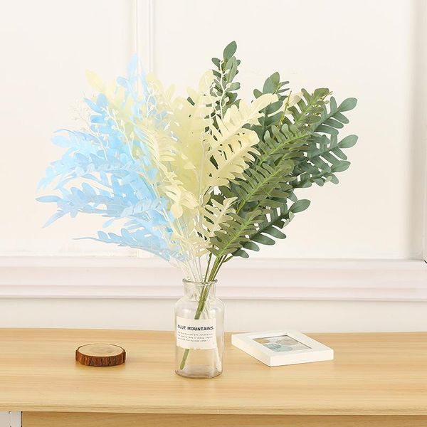 

50cm artificial plants sophorae leafs wall decoration wedding accessories christmas living room home decor fake plants