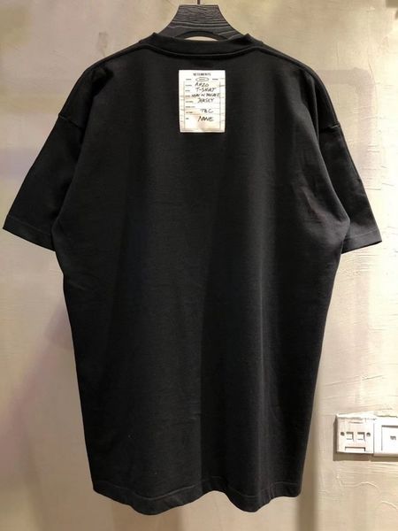 

2021 new ah20 women's and men's print wash from hiphop street clothes big man comfortable cotton t-shirt uarv, White;black
