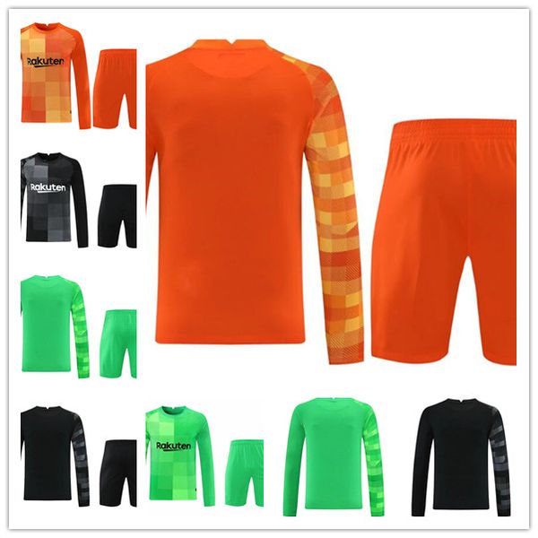 

2021 2022 atletico training suit soccer jersey survetement 21 22 maillot de foot ansu fati memphis long sleeve milan football tracksuit chan, Black;yellow