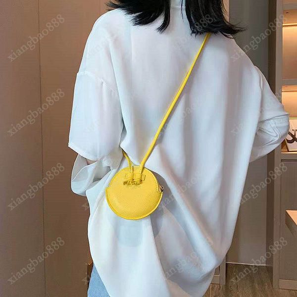 

2022 fashion le pitchou round cross body bag coin purse messenger bags women mini small circular handbag ins popular brand handbags