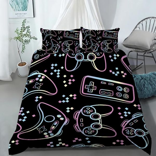 

bedding sets bailipromise teen esport games set bedroom 3d print gamepad pillowcase soft duvet cover kids boys youth  king