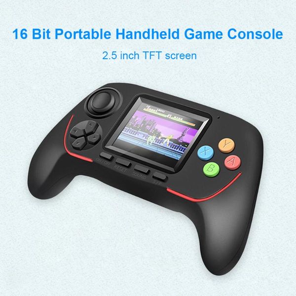 

portable game players video consoles handheld player 2.5 inch 788 retro games in 1 classic 16 bit color screen for boys gifts