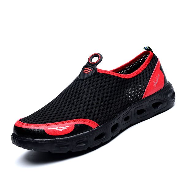 

lightweight quick dry water sandals women mesh breathable casual sneakers men summer non-slip sports walking hiking shoes