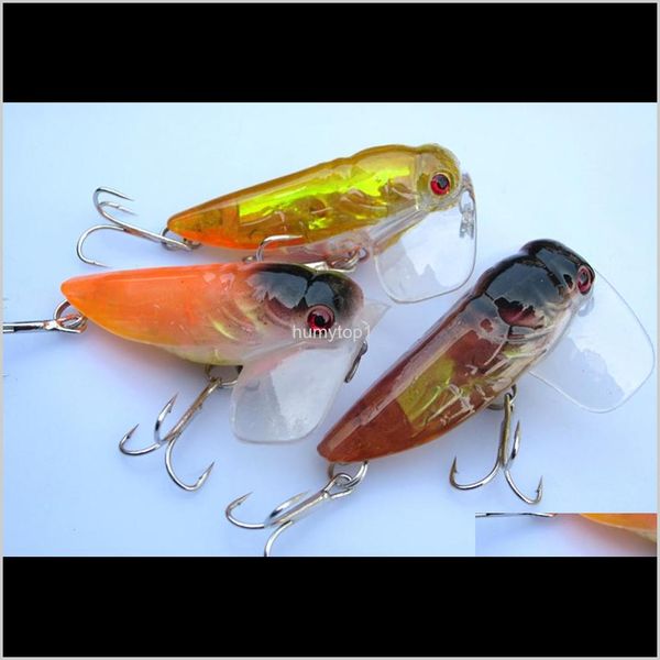 

lot 30 fishing lures crankbait crank locust hooks 8.7g/5.5cm obzik km9iu
