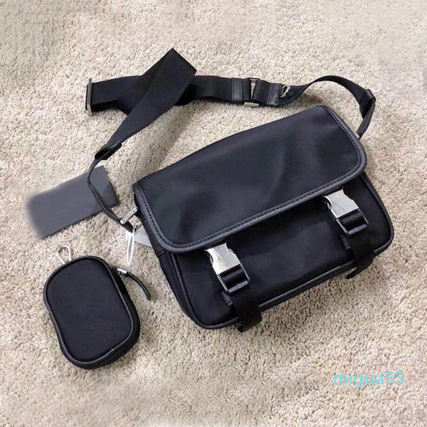 

canvas three piece set cross body bag men classic messenger bag cross body satchel shoulder bag parachute fabric purse