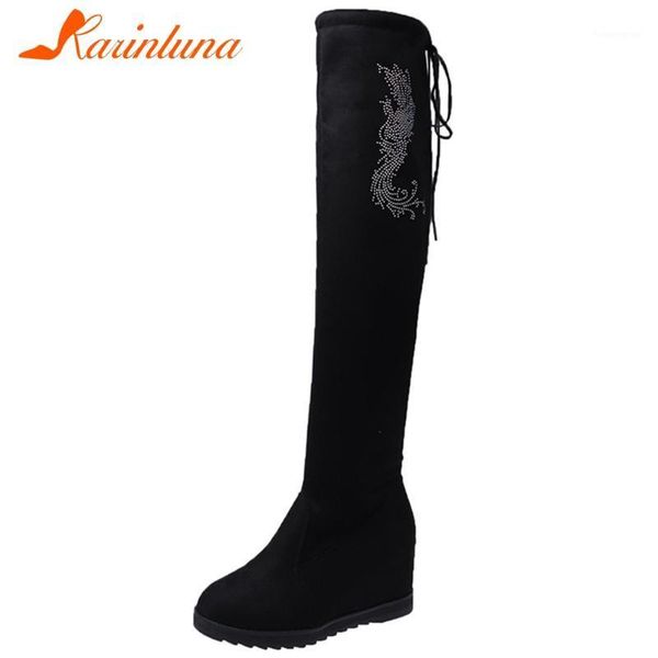 

boots karin 2021 arrival drops ship woman shoes1, Black