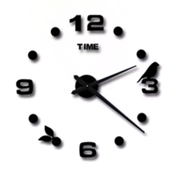 

other clocks & accessories diy large size 1 meter nordic bird digital clock