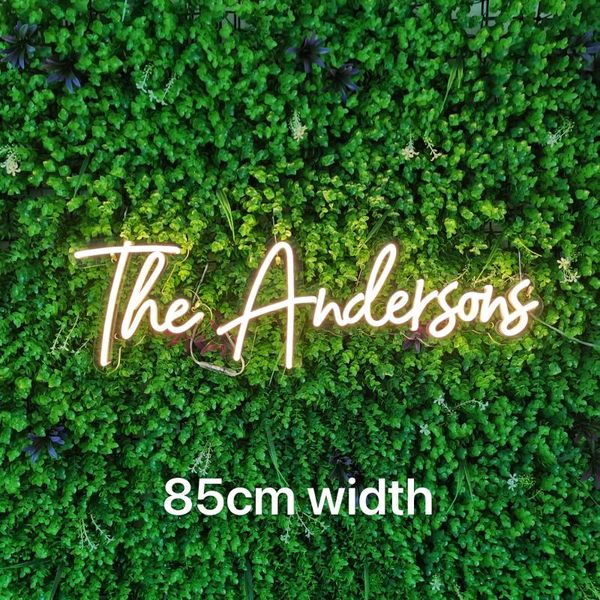 

other lighting bulbs & tubes customized your name neon light sign for home wall art decorations party wedding