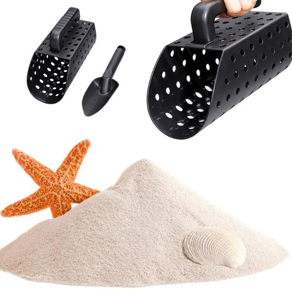 

professional hand tool sets abs metal detector sand scoop filter set ultra-light beach treasure digging shovel toys for children adults