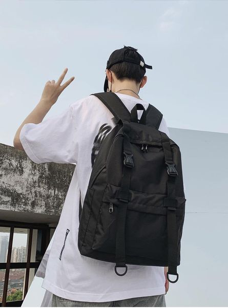 

backpack pb3982 men's small lightweight casual high school student college schoolbag female
