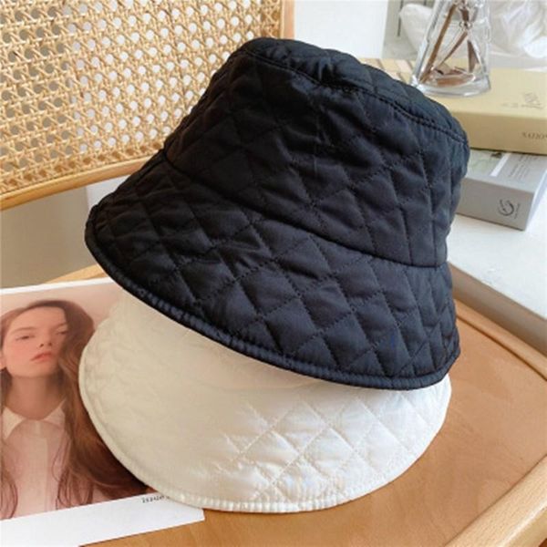 

japanese autumn and winter fisherman's hat children's korean version women's warm and versatile small brim basin hat, Blue;gray