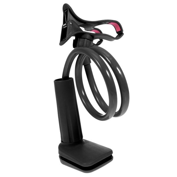

cell phone mounts & holders 1pc double clips mobile holder creative with spiral base
