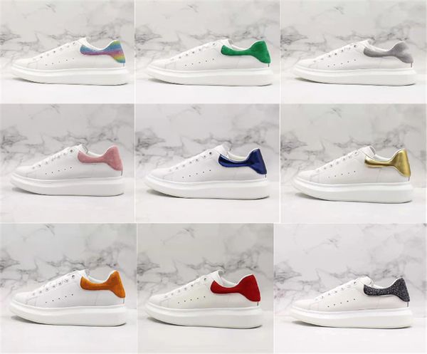 

wholesale men women designers casual shoes genuine leather velvet sneaker black white fashion womens summer soft flat trainer