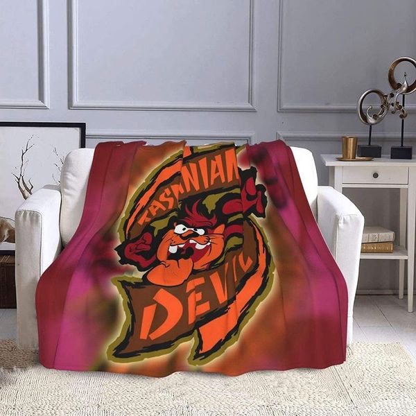 

blankets stylish tasmanian devil taz blanket polyester fiber super soft warm sofa air conditioning 60 "x 50"