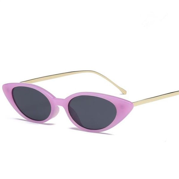 

a++ fashion men goggles women retro glasses & glasses sun sun eye european small sunglasses frame eyeglasses cat spectacle anti-uv ilhn cslb, White;black