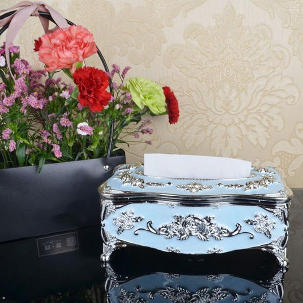 

tissue boxes & napkins european style organizer living room box luxury holder deskhome decor plating el office elegant napkin case