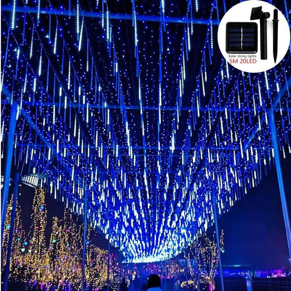 

solar lamps led string lights outdoor decoration powered patio light for chrisamas garden lighting year