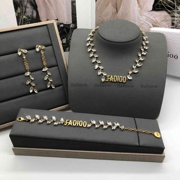 

family maisui horse eye letter necklace neckchain net red same bracelet earrings earring female, Silver