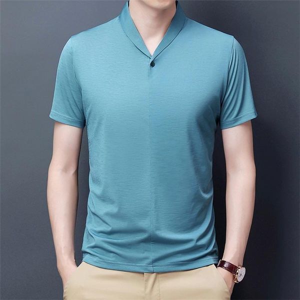 

men's t-shirts trend men t shirt short sleeve fashion brand summer solid white for male korean clothing, White;black