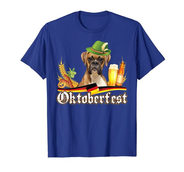 

boxer dog beer oktoberfest prost t-shirt beer festival, White;black