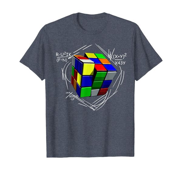 

Cool Math Rubix Cube T-Shirt Funny Rubik Cube Lover Gift Tee, Mainly pictures
